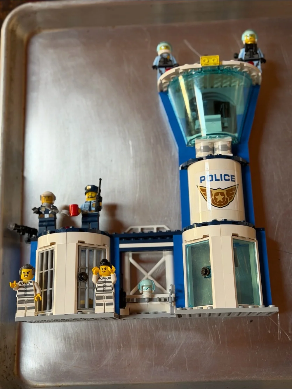 Lego City 60210 Sky Police Air Base 98% Complete. Read description